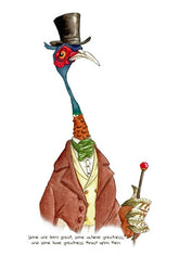 Animals - Pheasant (Shakespeare Quote) Unframed